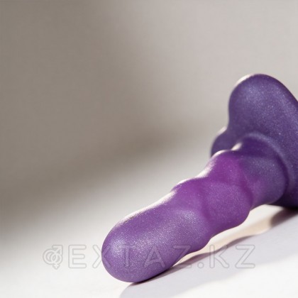 Нереалистичный дилдо Unicorn Mini Purple (12,5*3,5 см) от sex shop Extaz фото 5