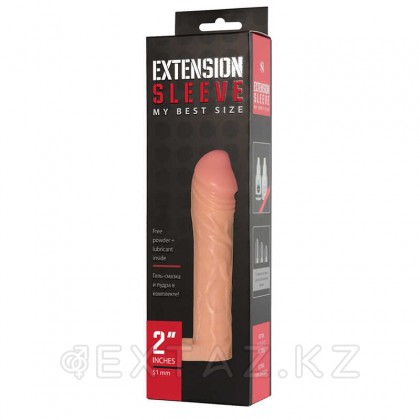 Насадка-удлинитель с кольцом Extension sleeve от sex shop Extaz фото 2