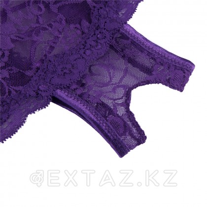 Трусики на завязках с доступом лиловые (M-L) от sex shop Extaz фото 5