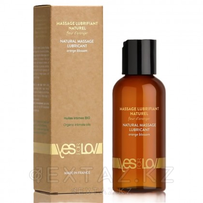 Массажный гель-лубрикант YESforLOV Natural Massage Lubricant, с органическими маслами, 100 мл от sex shop Extaz фото 2