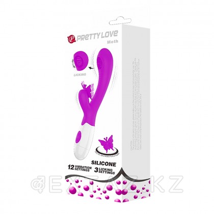 Вибратор Moth с двойной стимуляцией от sex shop Extaz фото 8