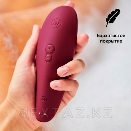 Стимулятор клиторальный Womanizer Classic-2, бесконтактный, бордовый от sex shop Extaz фото 7