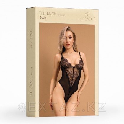 Элегантное боди с кружевом и V-образным вырезом (Muse) (L/XL) от sex shop Extaz фото 9