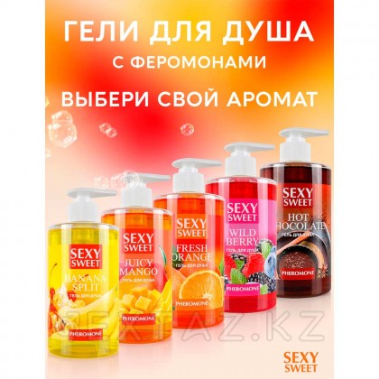 Гель для душа HOT CHOCOLATE с феромонами, 430 мл от sex shop Extaz фото 4