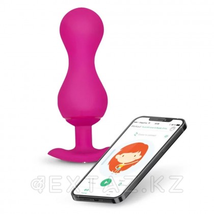 Gvibe Gballs 3 App Petal Rose - умный тренажёр Кегеля, 8х3 см от sex shop Extaz