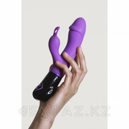 Вибратор-кролик Ares от Adrien Lastic фиолетовый (20,6*3,8 см.) от sex shop Extaz фото 2
