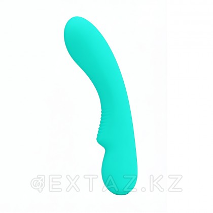 Вибратор Cetus Super Soft (15 см) бирюзовый от sex shop Extaz