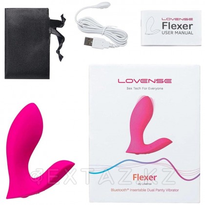 Двойной вибратор Flexer Lovense (для точки G и клитора) от sex shop Extaz фото 7