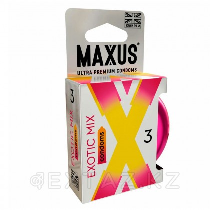 Презервативы MAXUS X-Edition Exotic Mix, ароматические, 3 шт от sex shop Extaz фото 2