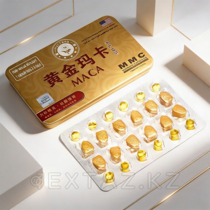 Средство для потенции Мака Плюс (Maca PLUS) 12 табл. +12 пилюль от sex shop Extaz фото 7