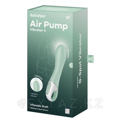 Вибратор для точки G Air Pump Vibator 3 от Satisfyer, зеленый от sex shop Extaz фото 8
