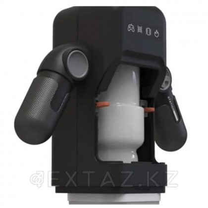 Инновационный робот-мастурбатор Game Cup (чёрный) от Amovibe от sex shop Extaz фото 13