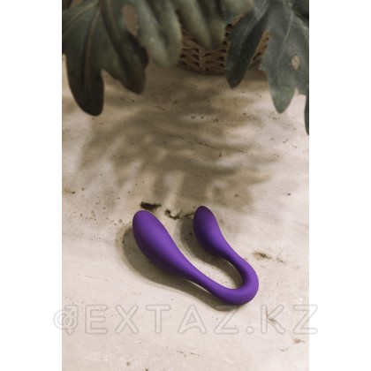 Двойной вибратор с пультом ДУ Couple Secrets II фиолетовый от Adrien Lastic от sex shop Extaz фото 6