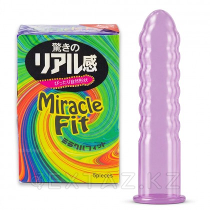 Презервативы SAGAMI Miracle Fit 5 шт. (анатомическая форма) от sex shop Extaz