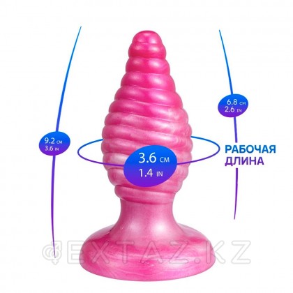 Анальная пробка Fantasy Cherry от Silexd, розовая от sex shop Extaz фото 4
