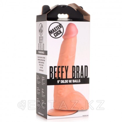 Реалистичный фаллоимитатор с мошонкой Master Cock Beefy Brad 9