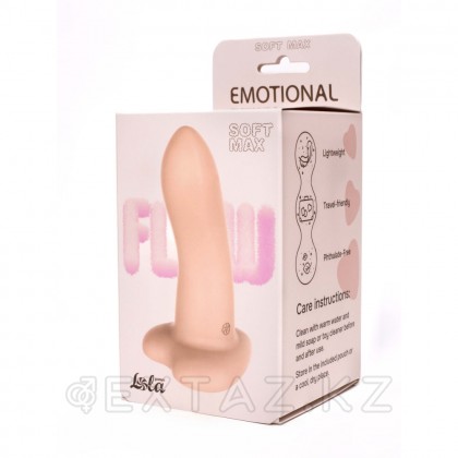 Нереалистичный дилдо Emotional Soft Max Flesh телесный (13*4 см) от sex shop Extaz фото 8