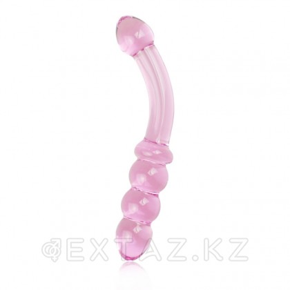 Стеклянный стимулятор, розовый от sex shop Extaz фото 3