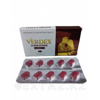 Препарат для улучшения потенции VERDEX (10 таб.) от sex shop Extaz фото 3
