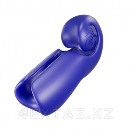 Двойной стимулятор для мужчин SVibe Snail EVO синий от sex shop Extaz фото 7