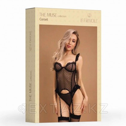 Корсаж-полуграция с крылышками Muse, XXL/XXXL от sex shop Extaz фото 4