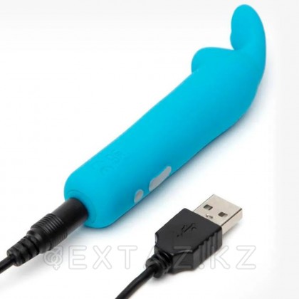 Вибропуля Happy Rabbit синяя от sex shop Extaz фото 3