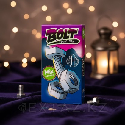 Набор презервативов BOLT CONDOMS 5-6 штук в ассортименте от sex shop Extaz фото 4
