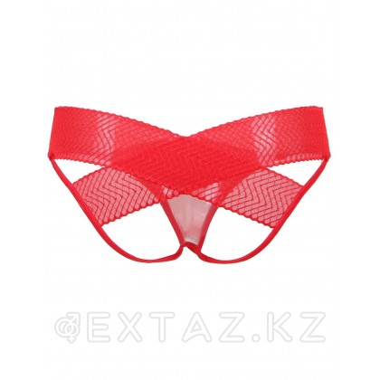 Трусики с доступом Ladies красные (XS-S) от sex shop Extaz фото 5