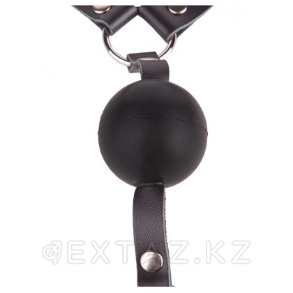 Кляп-шар с фиксацией подбородка от sex shop Extaz фото 4
