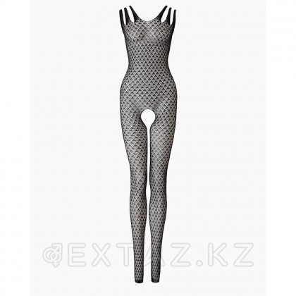 Боди-комбинезон черный мелкий рисунок (Impulse) (S-L) от sex shop Extaz фото 7