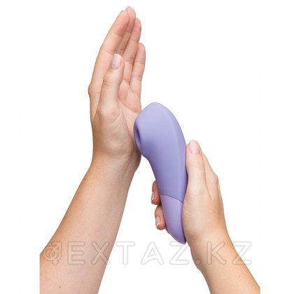 Бесконтактный клиторальный стимулятор Womanizer Enhance с вибрацией, сиреневый от sex shop Extaz фото 4