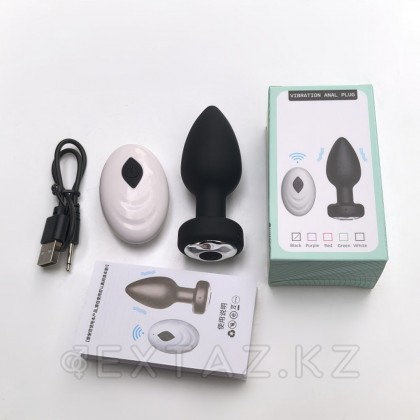 Анальная вибропробка с пультом ДУ от sex shop Extaz фото 6
