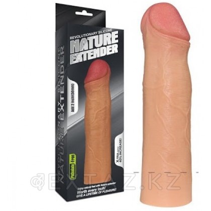 Насадка для увеличения пениса - 17,8 см. (Реалистичней не бывает) от sex shop Extaz