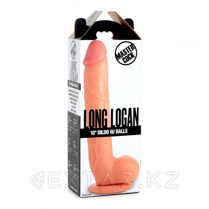 Реалистичный фаллоимитатор Master Cock Long Logan (27,4×4,6 см), бежевый от sex shop Extaz фото 6