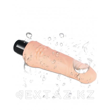 Вибратор реалистик - 19 х 3,8 см.  от sex shop Extaz фото 3