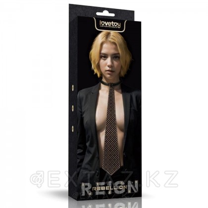 Ошейник Rebellion Reign в виде галстука от sex shop Extaz фото 2