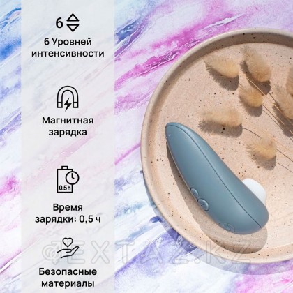 Бесконтактный клиторальный стимулятор Womanizer Starlet 3, серый от sex shop Extaz фото 11