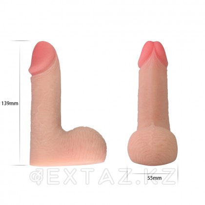 Фаллоимитатор для ношения Skinlike Limpy Cock (14 см.) от sex shop Extaz фото 5