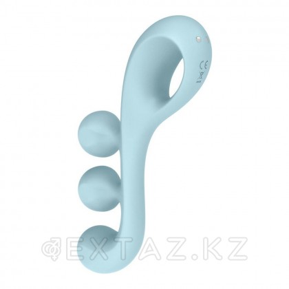 Мультифункциональный вибратор для тройной стимуляции Satisfyer Tri Ball 2 голубой от sex shop Extaz фото 4