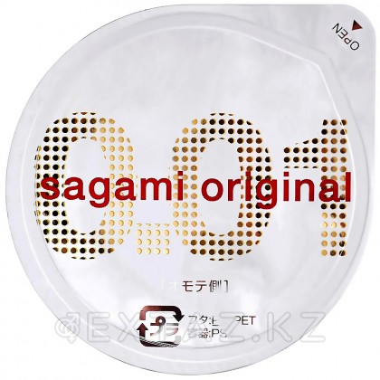 Презервативы полиуретановые Sagami Original 001 (0.01 мм) 1шт. от sex shop Extaz фото 5