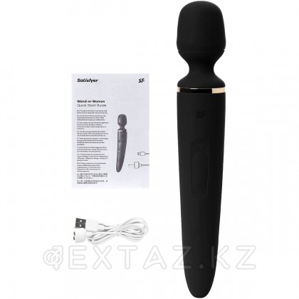 Вибромассажёр Satisfyer Wand-er Women black от sex shop Extaz фото 6