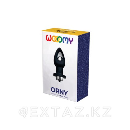 Анальная пробка с вибрацией Orny от WOOOMY (8,4 * 3,6 см.) от sex shop Extaz фото 2