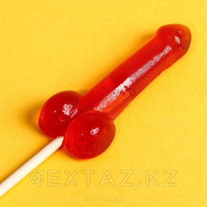 Леденец «Меньше слов, больше дела», вкус: клубника, 20 г. от sex shop Extaz фото 3