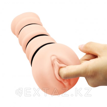 Мастурбатор в виде вагины с 3 кольцами Rossi от sex shop Extaz фото 4
