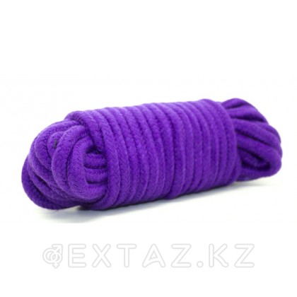 Веревка для бондажа фиолетовая 20м от sex shop Extaz фото 2