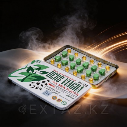 Возбуждающее средство для потенции Herb Viagra Plus, 12 шт. от sex shop Extaz фото 2