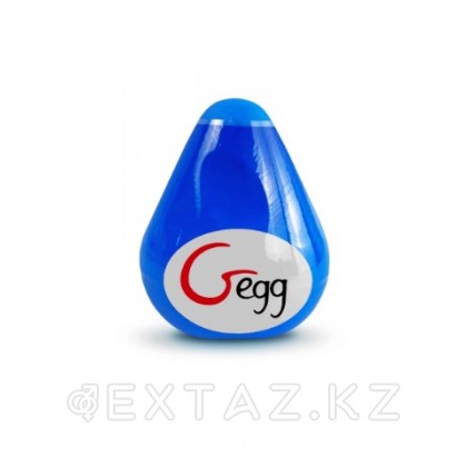 Gvibe Gegg Blue - яйцо-мастурбатор, 6.5х5 см. голубой от sex shop Extaz