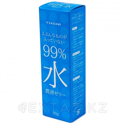 Гель-смазка водная Sagami 99% Water Gel, 60 гр от sex shop Extaz фото 6