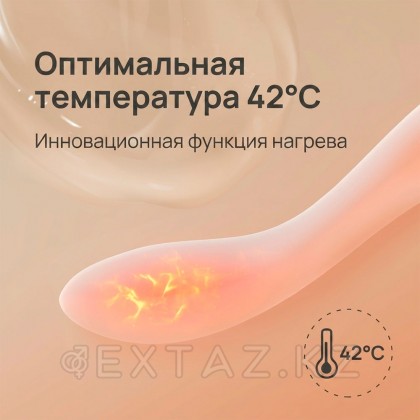 Вибратор для точки G с подогревом Alice от Drywell от sex shop Extaz фото 2