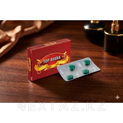 Препарат для улучшения и продления эрекции Top Avana (4 таб.) от sex shop Extaz фото 2
